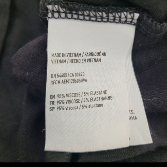 AMERICAN Eagle Women's Sleeveless Strappy Black Criss Cross Swing Mini Dress XS - Picture 10 of 10